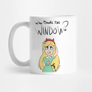 Who broke the window? - Star vs the forces of evil fanart Mug